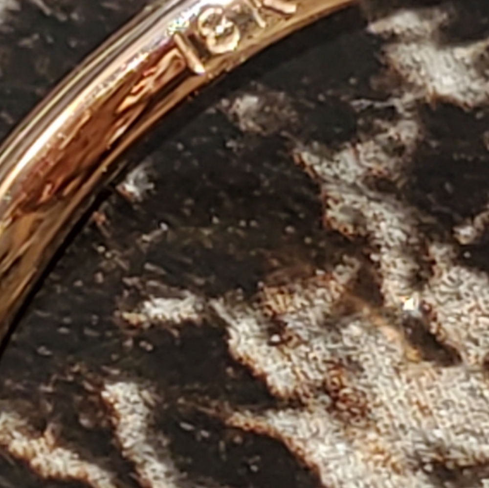 SOLD!! 18kt ROSE GOLD RUBY & DIAMOND RING - Picture 5 of 9